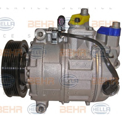 Photo Compressor, air conditioning BEHR HELLA SERVICE 8FK351322811