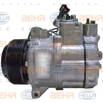 Photo Compressor, air conditioning BEHR HELLA SERVICE 8FK351334221