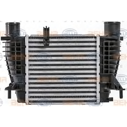 Photo Intercooler, charger BEHR HELLA SERVICE 8ML376700131