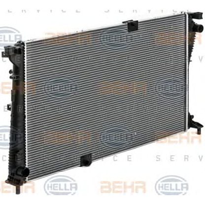 Foto Radiador, refrigeración del motor BEHR HELLA SERVICE 8MK376700371