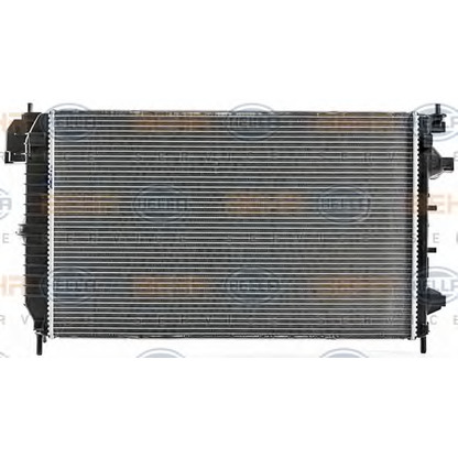 Photo Radiateur, refroidissement du moteur BEHR HELLA SERVICE 8MK376700451