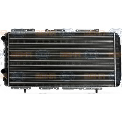 Foto Radiador, refrigeración del motor BEHR HELLA SERVICE 8MK376700561