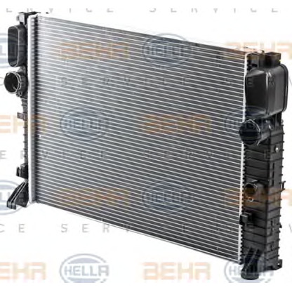 Photo Radiateur, refroidissement du moteur BEHR HELLA SERVICE 8MK376700594