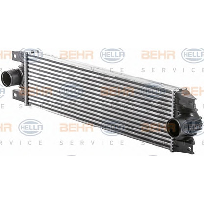 Photo Intercooler, échangeur BEHR HELLA SERVICE 8ML376700644