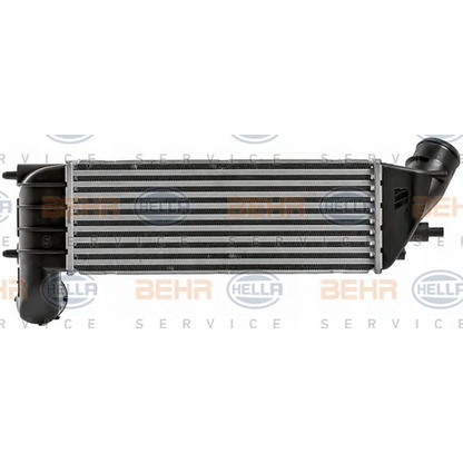 Photo Intercooler, charger BEHR HELLA SERVICE 8ML376700711