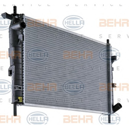 Photo Radiator, engine cooling BEHR HELLA SERVICE 8MK376706631