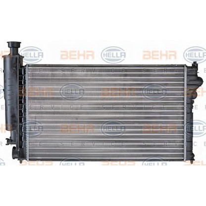 Foto Radiador, refrigeración del motor BEHR HELLA SERVICE 8MK376708681