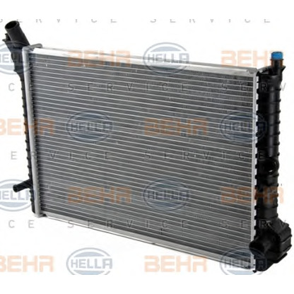 Photo Radiateur, refroidissement du moteur BEHR HELLA SERVICE 8MK376709031