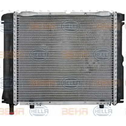 Photo Radiateur, refroidissement du moteur BEHR HELLA SERVICE 8MK376711331