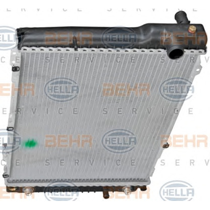 Photo Radiator, engine cooling BEHR HELLA SERVICE 8MK376711581