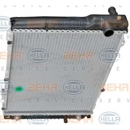 Photo Radiateur, refroidissement du moteur BEHR HELLA SERVICE 8MK376711581