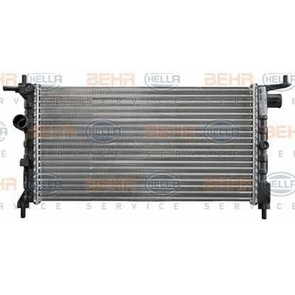 Foto Radiatore, Raffreddamento motore BEHR HELLA SERVICE 8MK376712001