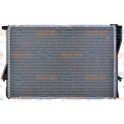 Photo Radiateur, refroidissement du moteur BEHR HELLA SERVICE 8MK376712494