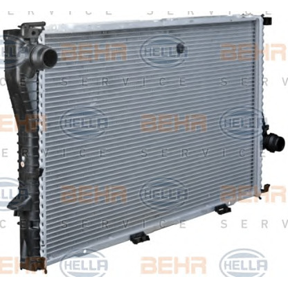 Photo Radiateur, refroidissement du moteur BEHR HELLA SERVICE 8MK376712494