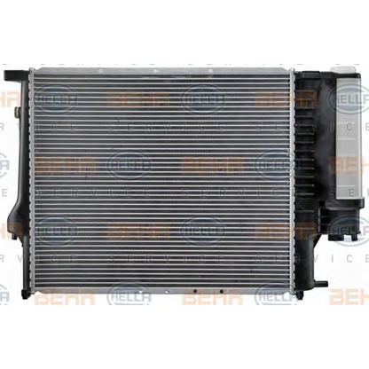 Photo Radiateur, refroidissement du moteur BEHR HELLA SERVICE 8MK376713241