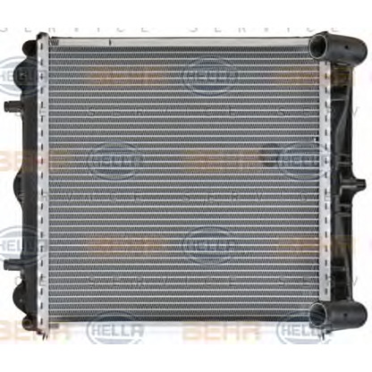 Photo Radiator, engine cooling BEHR HELLA SERVICE 8MK376713791