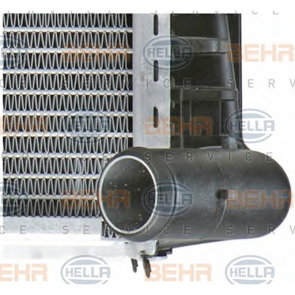 Photo Radiator, engine cooling BEHR HELLA SERVICE 8MK376713791