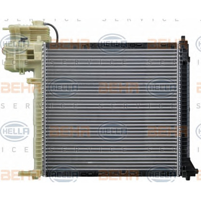 Foto Radiador, refrigeración del motor BEHR HELLA SERVICE 8MK376714321