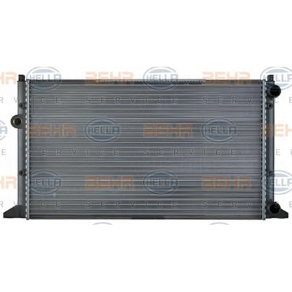 Photo Radiateur, refroidissement du moteur BEHR HELLA SERVICE 8MK376715021