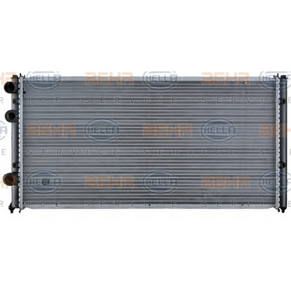 Photo Radiator, engine cooling BEHR HELLA SERVICE 8MK376715171