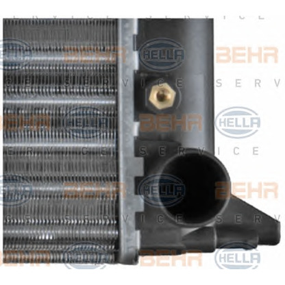 Photo Radiateur, refroidissement du moteur BEHR HELLA SERVICE 8MK376715221