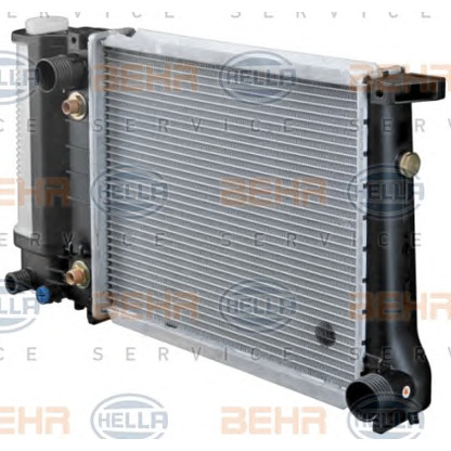 Photo Radiator, engine cooling BEHR HELLA SERVICE 8MK376717201