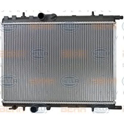 Photo Radiateur, refroidissement du moteur BEHR HELLA SERVICE 8MK376718054