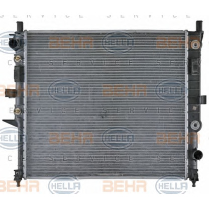 Photo Radiator, engine cooling BEHR HELLA SERVICE 8MK376718591