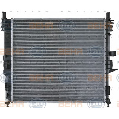 Photo Radiator, engine cooling BEHR HELLA SERVICE 8MK376718591