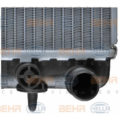 Photo Radiateur, refroidissement du moteur BEHR HELLA SERVICE 8MK376718611
