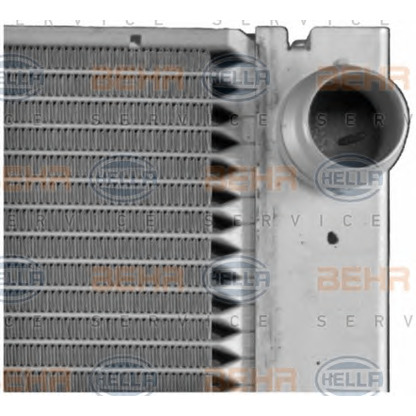 Photo Radiator, engine cooling BEHR HELLA SERVICE 8MK376719081
