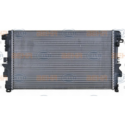 Photo Radiator, engine cooling BEHR HELLA SERVICE 8MK376719741