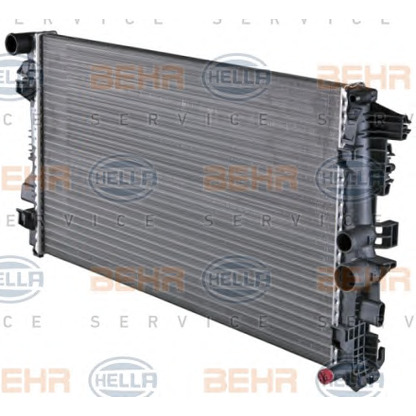 Photo Radiator, engine cooling BEHR HELLA SERVICE 8MK376719741