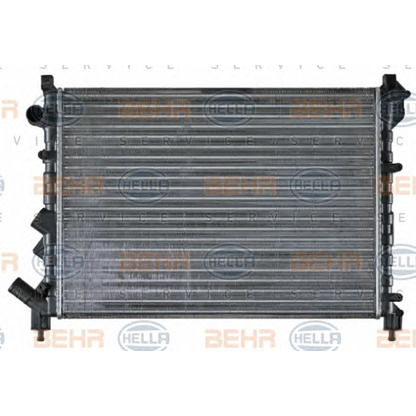 Photo Radiateur, refroidissement du moteur BEHR HELLA SERVICE 8MK376719761