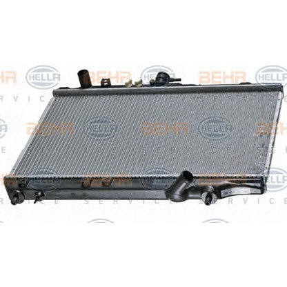 Photo Radiator, engine cooling BEHR HELLA SERVICE 8MK376719771