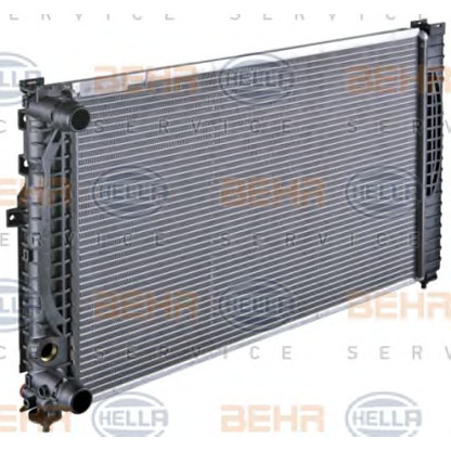 Photo Radiateur, refroidissement du moteur BEHR HELLA SERVICE 8MK376720591