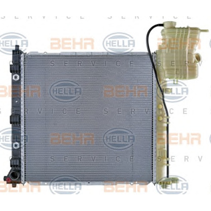 Foto Radiador, refrigeración del motor BEHR HELLA SERVICE 8MK376721411