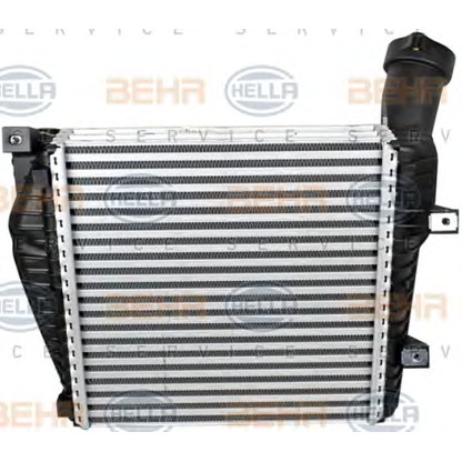 Photo Intercooler, échangeur BEHR HELLA SERVICE 8ML376723471