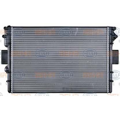 Photo Radiateur, refroidissement du moteur BEHR HELLA SERVICE 8MK376724561