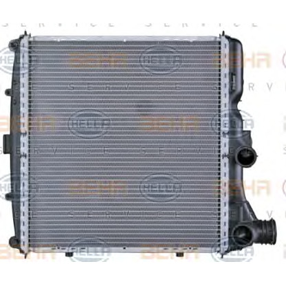Photo Radiator, engine cooling BEHR HELLA SERVICE 8MK376730581