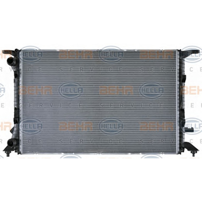 Photo Radiateur, refroidissement du moteur BEHR HELLA SERVICE 8MK376745581