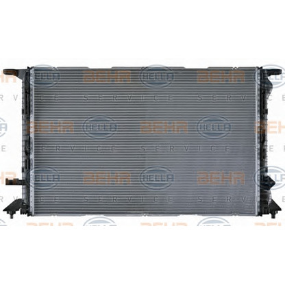 Photo Radiateur, refroidissement du moteur BEHR HELLA SERVICE 8MK376745581