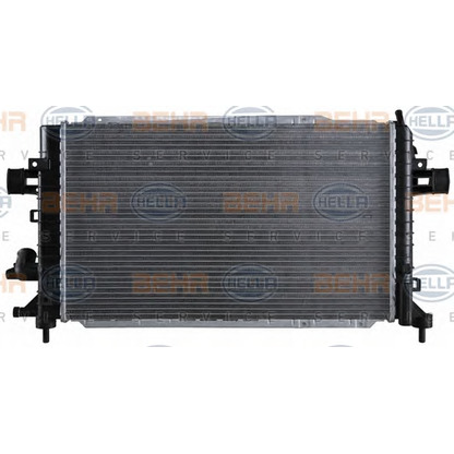 Foto Radiador, refrigeración del motor BEHR HELLA SERVICE 8MK376745791