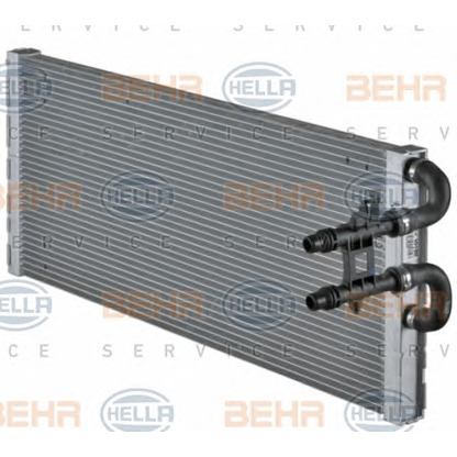 Photo Low Temperature Cooler, intercooler BEHR HELLA SERVICE 8MK376754111