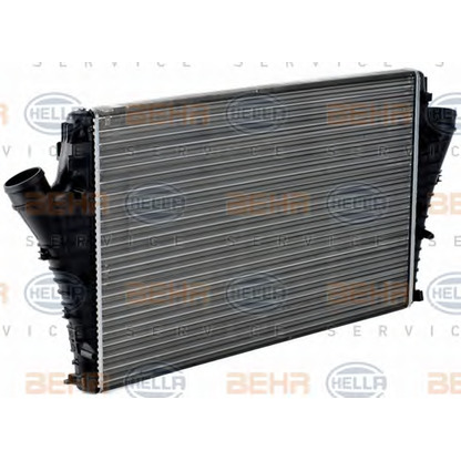 Photo Intercooler, charger BEHR HELLA SERVICE 8ML376760611