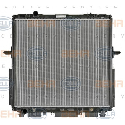 Photo Radiator, engine cooling BEHR HELLA SERVICE 8MK376763601