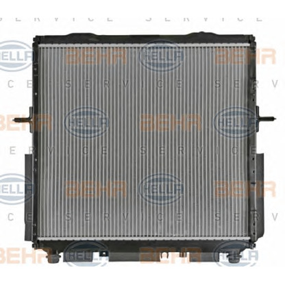 Photo Radiator, engine cooling BEHR HELLA SERVICE 8MK376763601