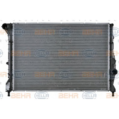 Photo Radiator, engine cooling BEHR HELLA SERVICE 8MK376766114