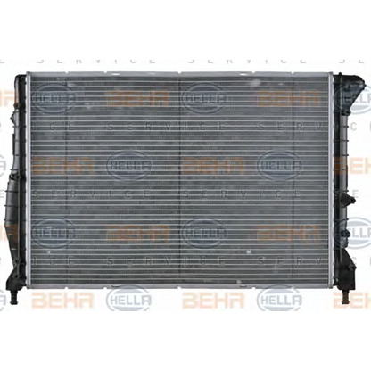 Photo Radiator, engine cooling BEHR HELLA SERVICE 8MK376766111