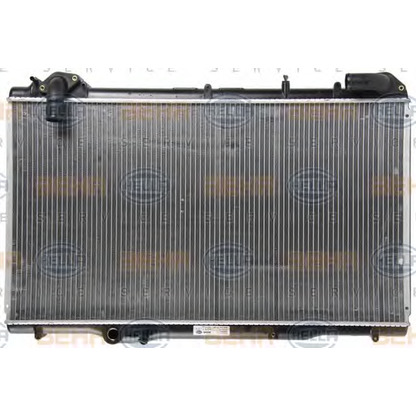 Photo Radiator, engine cooling BEHR HELLA SERVICE 8MK376771681